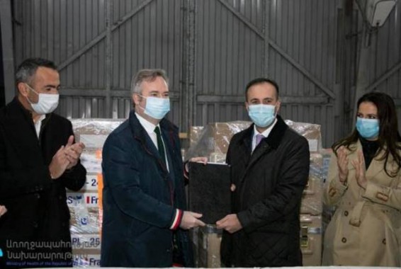 Բուժական կայան, բժշկական պարագաներ.Կայացել է Ֆրանսիայից ՀՀ բերված օգնության ընդունման արարողությունը