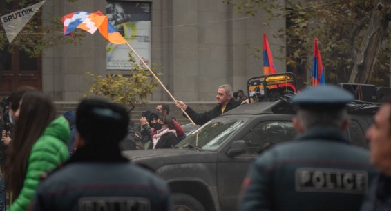 Полиция Армении предостерегла сторонников оппозиции от противоправных действий
