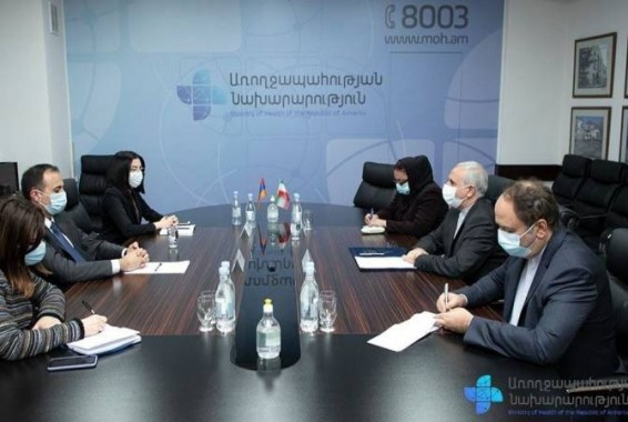 Թորոսյանն Իրանի դեսպանի հետ քննարկել է դեղերի և բժշկական սարքերի միասնական արտադրություն սկսելու հարցը