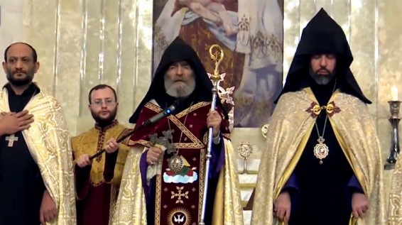 Архиепископ Паргев Мартиросян отслужил литургию в память о павших героях в храме Святого Григория Просветителя