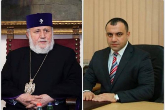 Ամենայն Հայոց Կաթողիկոսն ընդունել է ՀՀ Սահմանադրական դատարանի նախագահին