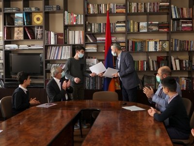 Էդվարդ Միրզոյանի անվան պատանի կոմպոզիտորների հանրապետական 7-րդ մրցույթ-փառատոնի 10 լավագույնները պարգեւատրվել են