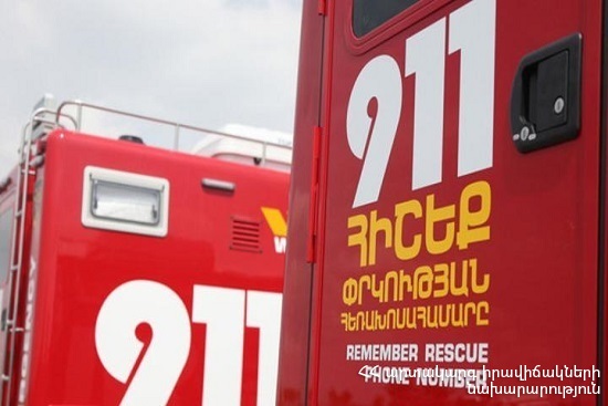 Հրդեհ Մրգաշատ գյուղում