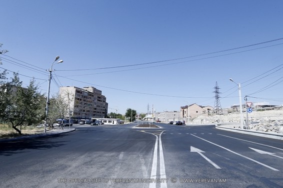 Ավարտվել է Տիգրան Պետրոսյան փողոցի վերջնամասից Դավթաշենի 2-րդ թաղամաս տանող ավտոճանապարհի բարեկարգումը