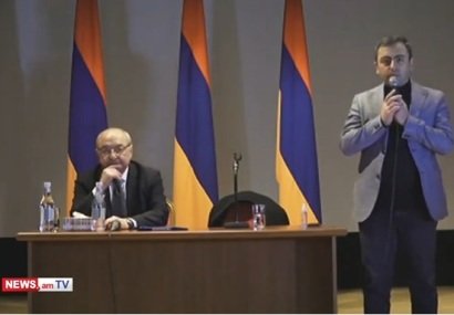 Вазген Манукян встречается с жителями города Ванадзор