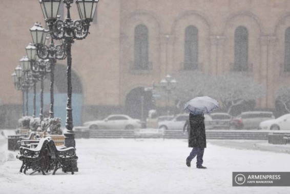 С 18 февраля в Армении ожидается снег