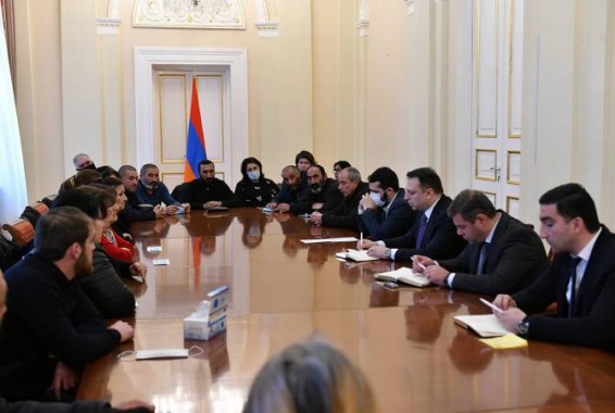 Президент Армении Армен Саркисян встретится с членами семей пропавших без вести