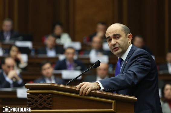 Այս պահին խորհրդարանը միակ լեգիտիմ մարմինն է, խորհրդարանական ընդդիմությունն առավել ևս լեգիտիմ է, և ցանկացած արշավ ընդդեմ խորհրդարանական ընդդիմության ի սկզբանե ձախողված է. Մարուքյան