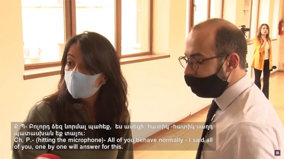 «Կհանդիպենք դատարանում». 5-րդ ալիքի լրագրողը՝ պատգամավորներին