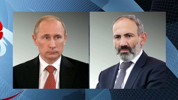 Телефонный разговор с Премьер-министром Армении Николом Пашиняном