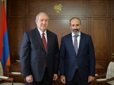 Արմեն Սարգսյանը և Նիկոլ Փաշինյանն այսօր հանդիպել են