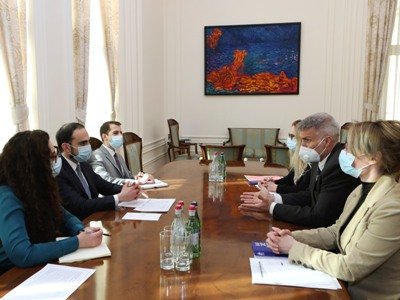 Տիգրան Ավինյանն ընդունել է Համաշխարհային բանկի Հարավային Կովկասի տարածաշրջանային տնօրենին