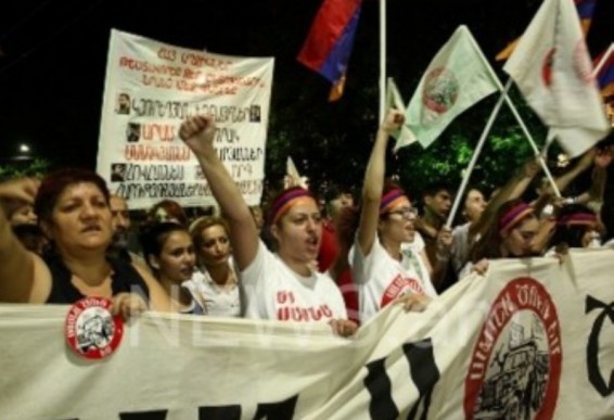 Ի պաշտպանություն «Սասնա ծռերի»՝ հավաք- երթն ավարտվեց