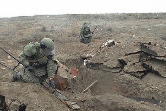 Миротворцы РФ обнаружили и обезвредили в Нагорном Карабахе 25 154 взрывоопасных предмета