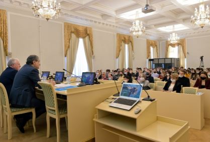 Открытая лекция Т. Саргсяна о цифровом суверенитете и цифровой трансформации в СПбГЭУ