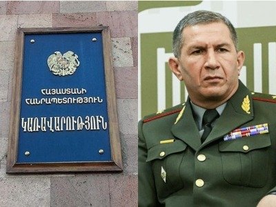 Аппарат премьер-министра настаивает: Оник Гаспарян освобожден с поста начальника ГШ ВС Армении