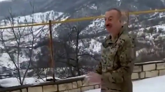 Алиев поздравил азербайджанцев по случаю Новруза из Шуши