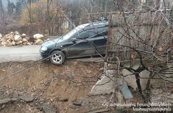 Փլուզում Իջևան քաղաքում