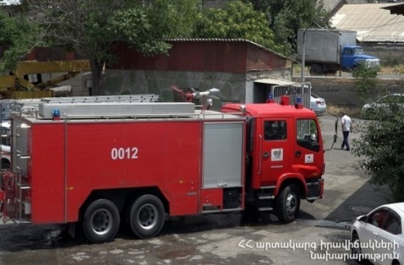 Հրդեհ Բալահովիտ գյուղում