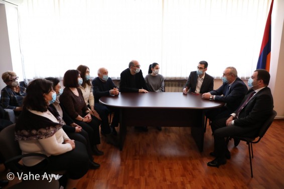 ԿԳՄՍ նախարար Վահրամ Դումանյանը ներկայացրել է ԲՈԿ-ի նոր նախագահին