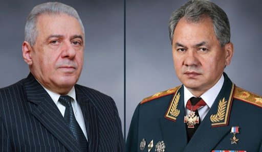 Министры обороны Армении и России обсудили вопросы безопасности Сюника
