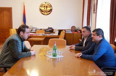 Արցախի նախագահը Հայկ Մարությանի հետ քննարկել է Երևանի և Ստեփանակերտի միջև համագործակցության ընդլայնման հարցը