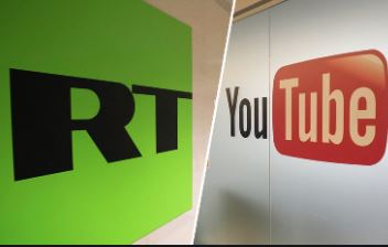 Роскомнадзор потребовал от Google снять ограничения с YouTube-канала RT