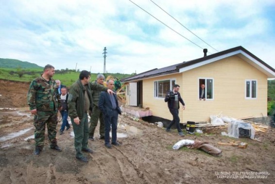 В Кармир шука расширится программа жилищного строительства. Визит президента Арцаха
