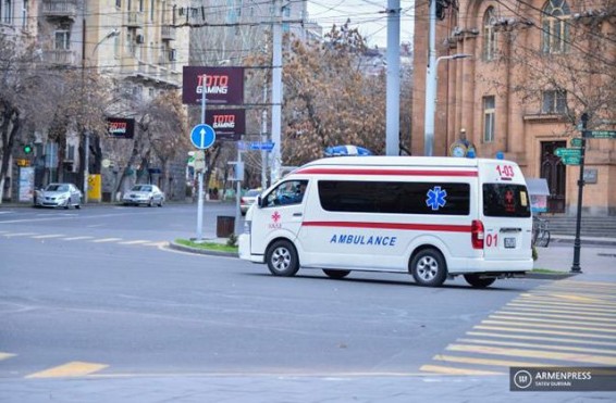 ԱԳՆ-ի մոտ տեղի ունեցած վթարի հետևանքով տուժած երկու քաղաքացի տեղափոխվել են հիվադանոց