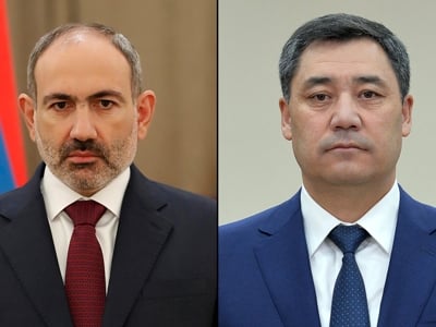 Նիկոլ Փաշինյանը հեռախոսազրույց է ունեցել Ղրղզստանի նախագահի հետ