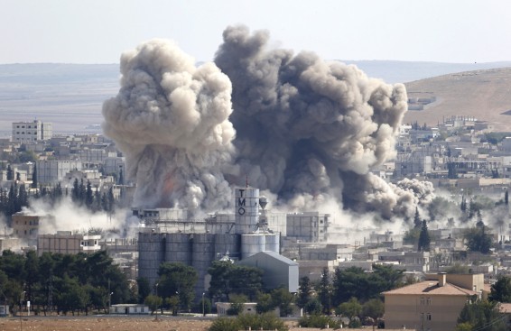 Հալեպը հզոր ռմբակոծության է ենթարկվել