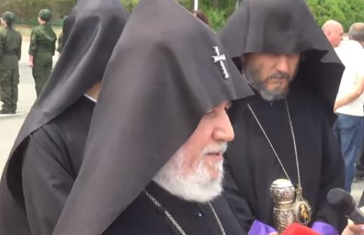 Гарегин II посетил мемориальный комплекс Сардарапат