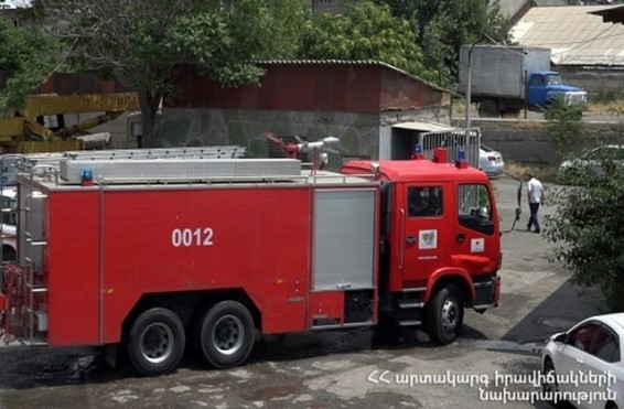 Հրդեհ Մինսկի փողոցում
