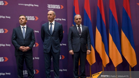 Արդեն գործում է «Հայաստան» դաշինքի նախընտրական հիմնադրամը