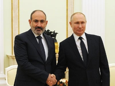 Пашинян Путину: Убеждён, что армяно-российские межгосударственные отношения будут и далее развиваться