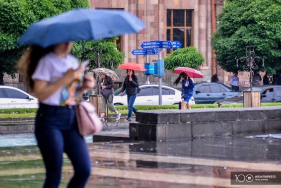 В отдельных районах республики ожидаются дожди и грозы