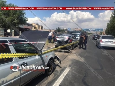 Թբիլիսյան խճուղում 3 ավտոմեքենա է բախվել. կա վիրավոր