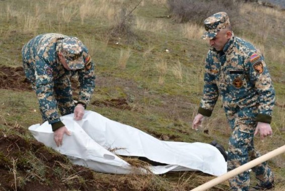 В Гадрутском районе обнаружены останки еще 2 военнослужащих