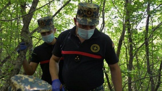 09.09.2021. В районе Варанда обнаружены останки еще 1 военнослужащего армянской стороны