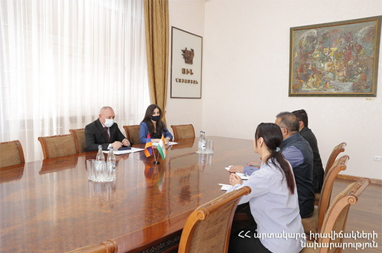 Կարևորվել է համագործակցության ակտիվացումը ՀՀ ԱԻՆ և Հնդկաստանի ներքին գործերի նախարարության միջև