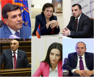 Վերանշանակված նախարարները