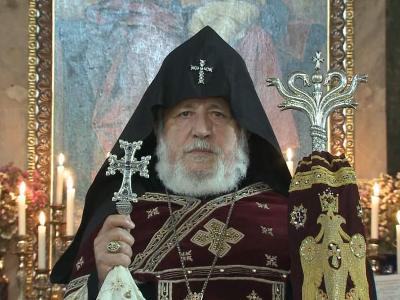 Католикос всех армян: Стоящие перед народом вызовы не могут быть решены в условиях раскола