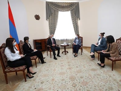 Փոխվարչապետ Մհեր Գրիգորյանն ընդունել է ՀՀ-ում ԱՄՆ դեսպանին