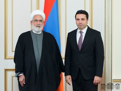 Ալեն Սիմոնյանն ընդունել է Իրանի գլխավոր դատախազ Մոհամմադ Ջաֆար Մոնթազերիի գլխավորած պատվիրակությանը