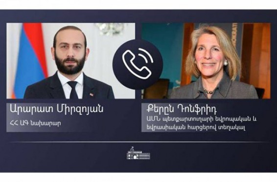ՀՀ ԱԳ նախարարը և ԱՄՆ պետքարտուղարի տեղակալը քննարկել են Ռազմավարական երկխոսության շրջանակներում ձեռնարկվելիք քայլերը