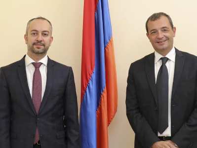 Էդուարդ Աղաջանյանը ՀՀ-ում Իտալիայի դեսպանին ներկայացրել է տարածաշրջանում հետպատերազմյան իրադրությունը