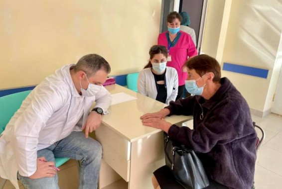 В Медицинском центре Гавара работали высококвалифицированные специалисты из столицы