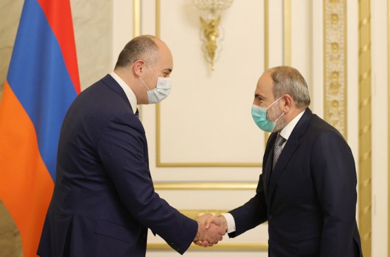 Հայաստան-Վրաստան հարաբերություններում բարձր դինամիկա է արձանագրվում.Փաշինյանն ընդունել է Վրաստանի պաշտպանության նախարարին