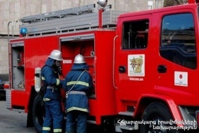 Հրդեհ Գեղարքունիքի մարզի Ծովինար գյուղում. այրվել է անասնակեր