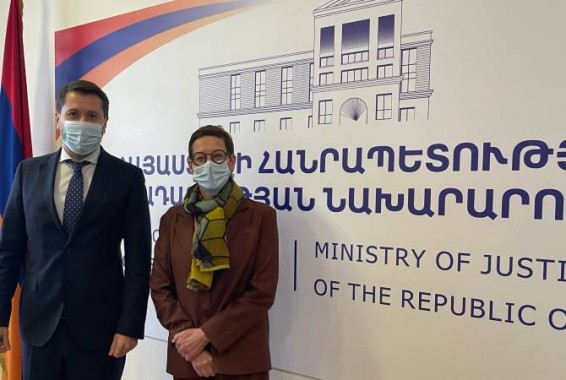 Ֆրանսիայի դեսպանը նշել է ՀՀ արդարադատության նախարարությանը հնարավոր աջակցության ոլորտները